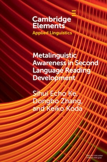 Front cover_Metalinguistic Awareness in Second Language Reading Development