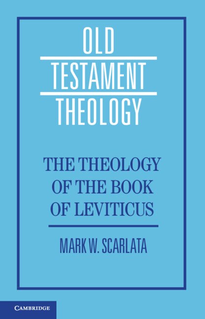 Couverture_The Theology of the Book of Leviticus