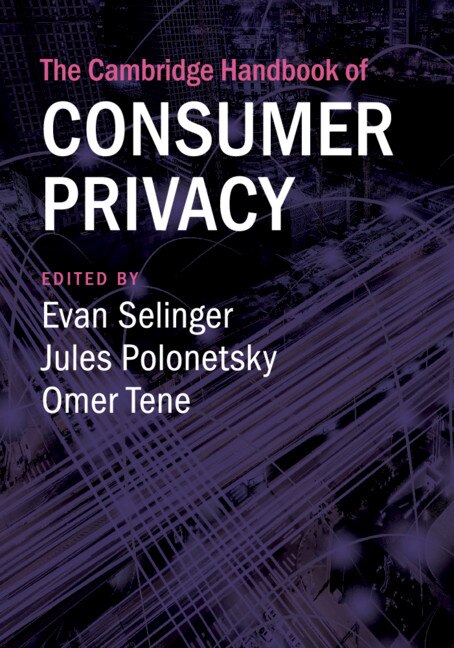 Front cover_The Cambridge Handbook Of Consumer Privacy