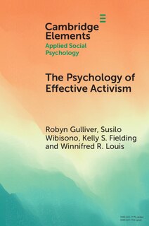 Front cover_The Psychology Of Effective Activism