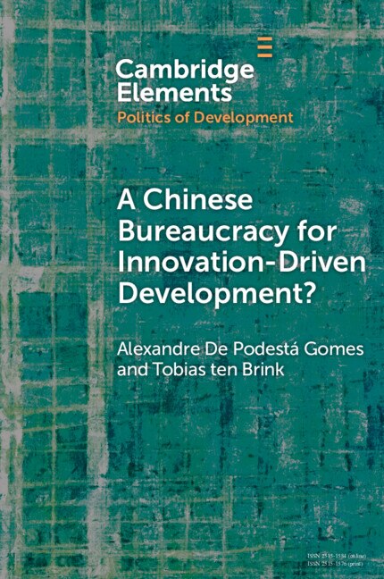 Front cover_A Chinese Bureaucracy for Innovation-Driven Development?