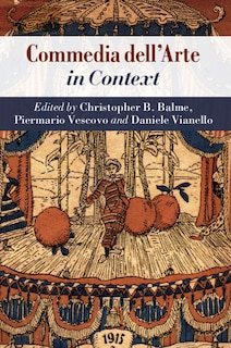 Front cover_Commedia Dell'arte In Context