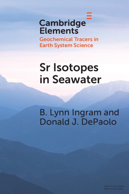 Couverture_Sr Isotopes In Seawater