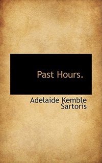 Front cover_Past Hours.