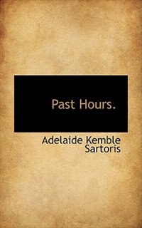 Front cover_Past Hours.