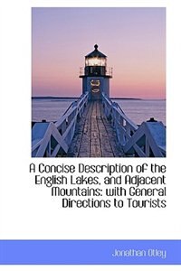 Couverture_A Concise Description of the English Lakes, and Adjacent Mountains