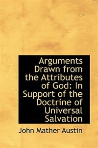 Couverture_Arguments Drawn from the Attributes of God