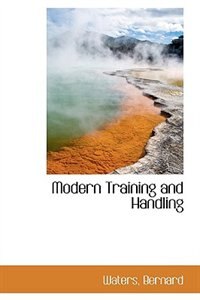 Front cover_Modern Training and Handling