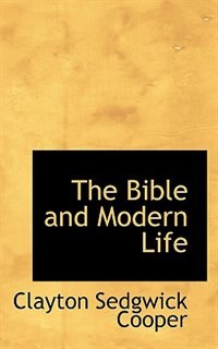 Couverture_The Bible and Modern Life