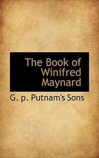 Couverture_The Book of Winifred Maynard