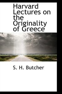 Front cover_Harvard Lectures on the Originality of Greece