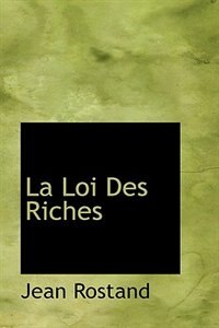Couverture_La Loi Des Riches
