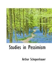 Front cover_Studies in Pessimism