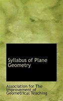 Front cover_Syllabus of Plane Geometry