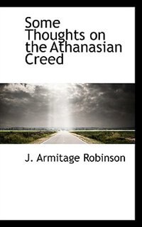 Front cover_Some Thoughts on the Athanasian Creed