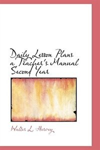 Couverture_Daily Lesson Plans a Teacher's Manual Second Year