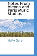 Couverture_Notes From Vienna and Paris Music Studios