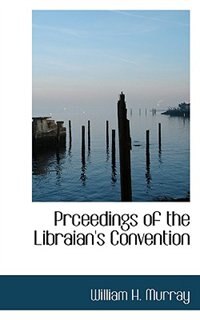 Couverture_Prceedings of the Libraian's Convention