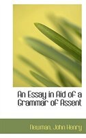 Couverture_An Essay in Aid of a Grammar of Assent