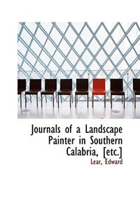 Front cover_Journals of a Landscape Painter in Southern Calabria