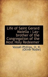 Couverture_Life of Saint Gerard Maiella