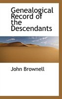 Front cover_Genealogical Record of the Descendants
