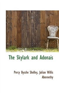 Couverture_The Skylark and Adonais