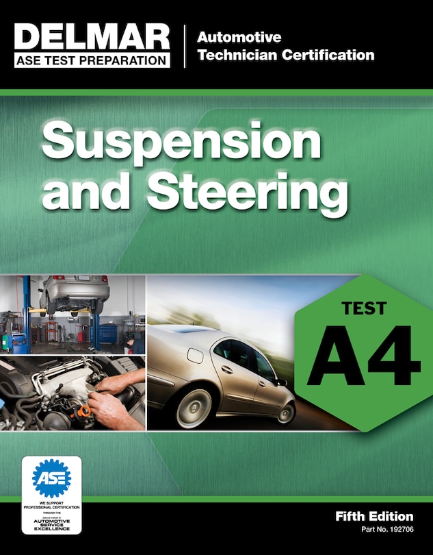 Front cover_Ase Test Preparation - A4 Suspension And Steering