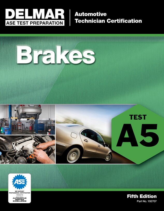 Front cover_Ase Test Preparation - A5 Brakes