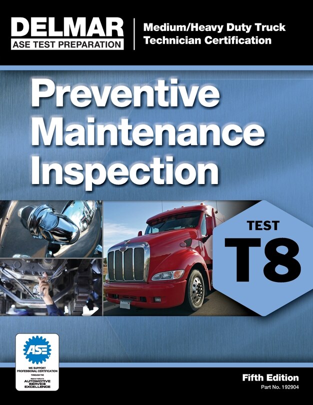 Front cover_Ase Test Prep- T8 Preventive Maintenance