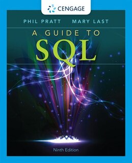 Front cover_A Guide To Sql