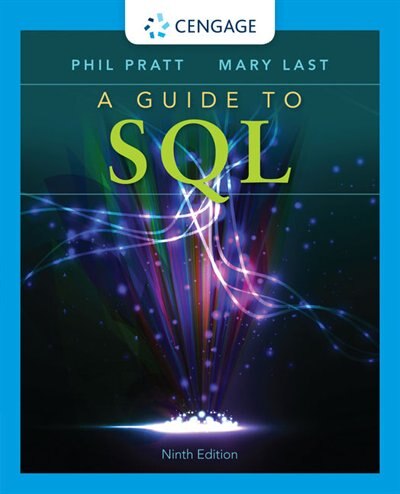 Front cover_A Guide To Sql