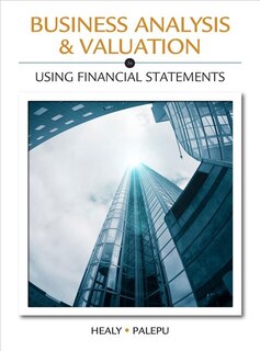 Couverture_Business Analysis Valuation