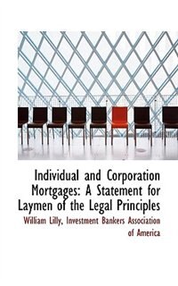 Front cover_Individual and Corporation Mortgages
