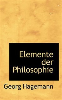 Couverture_Elemente der Philosophie