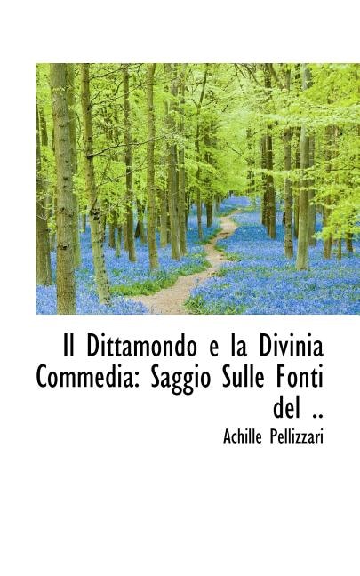 Front cover_Il Dittamondo e la Divinia Commedia