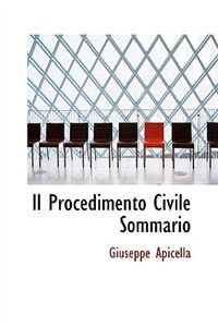 Front cover_Il Procedimento Civile Sommario