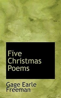 Couverture_Five Christmas Poems