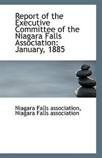 Report of the Executive Committee of the Niagara Falls Association: January, 1885