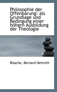 Front cover_Philosophie Der Offenbarung
