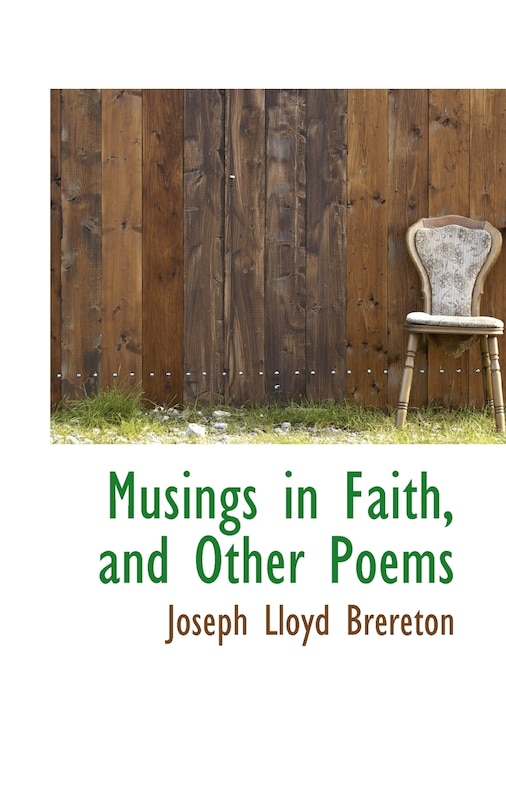 Front cover_Musings in Faith, and Other Poems
