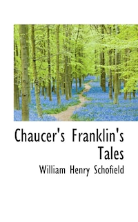Front cover_Chaucer's Franklin's Tales