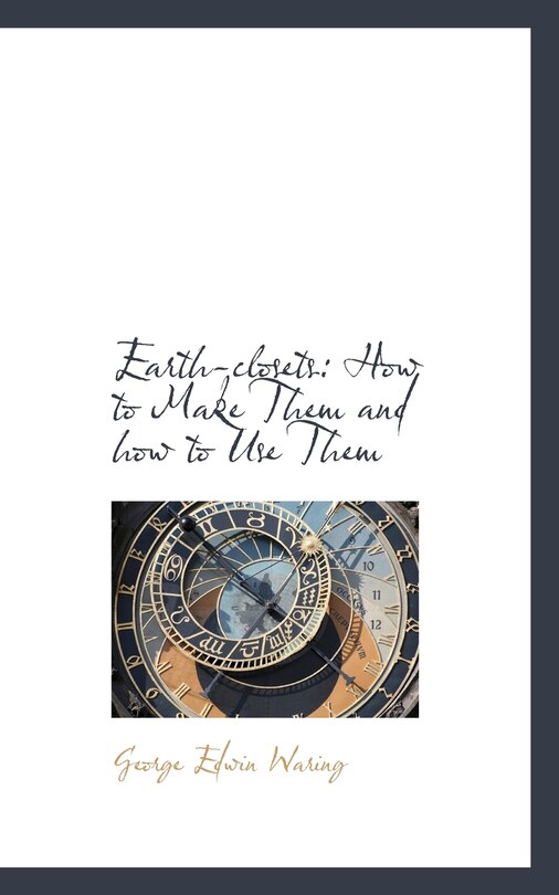 Front cover_Earth-closets