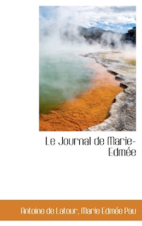 Front cover_Le Journal de Marie-Edmée