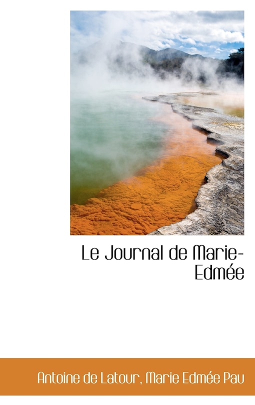 Front cover_Le Journal de Marie-Edmée