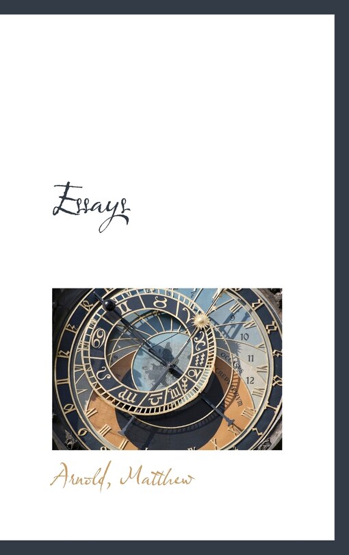 Couverture_Essays