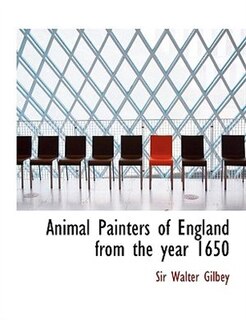 Couverture_Animal Painters of England from the year 1650