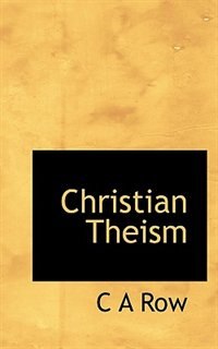 Front cover_Christian Theism