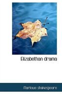 Front cover_Elizabethan drama