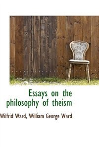 Front cover_Essays on the philosophy of theism